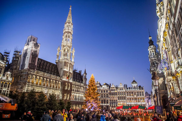 Best Christmas Markets in Europe - Brussels Christmas Market - Copyright VisitBrussels / E.Danhier