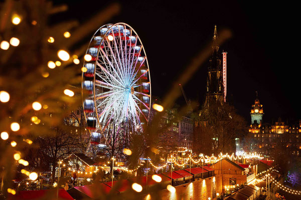 Best Christmas Markets in Europe - Edinburgh Christmas Market - Copyright Edinburgh's Christmas