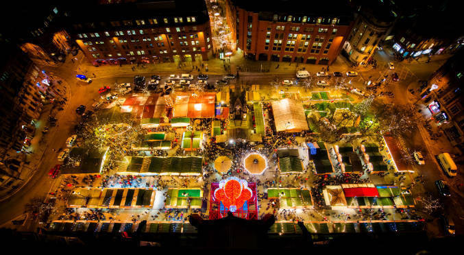 Best Christmas Markets in Europe - Manchester Christmas Market - Copyright Manchester City Marketing