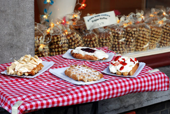 Bruges - European Best Destinations - Belgian Waffles in Bruges - Copyright Marie-Eve