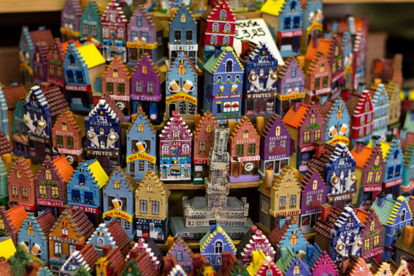 Bruges - European Best Destinations - Miniatures of houses - Bruges - Copyright LunarVogel