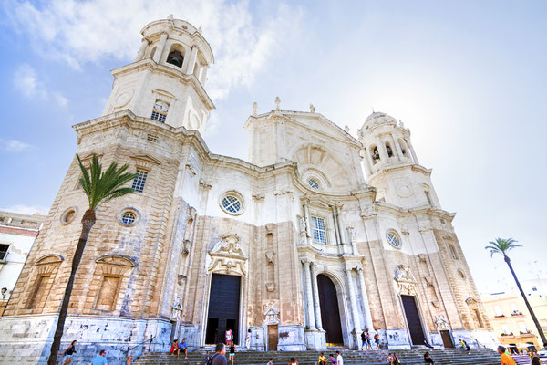 Cathedral of Cadiz. Andalusia, Spain. Copyright David Pegzlz