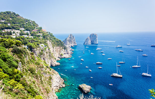 Capri - European Best Destinations - Faraglioni rocks in Capri Copyright Natalia Macheda