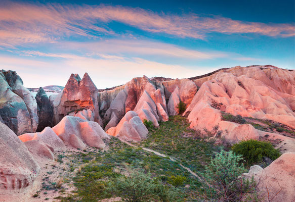 Cappadocia red rose valley copyright Andrew Mayovskyy
