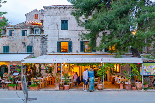Cavtat restaurant copyright Shutterstock Editorial Frank Fell Media