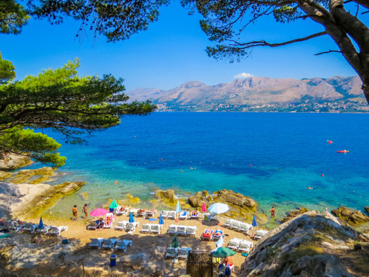 Cavtat beach copyright Diego Fiore