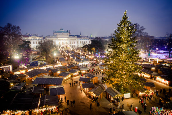 Best Christmas Markets in Europe - Christmas market in Vienna, Austria - By Calin Stan